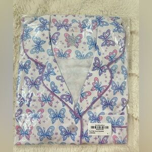 Roller Rabbit Flutter Polo Pajamas Set Lavender